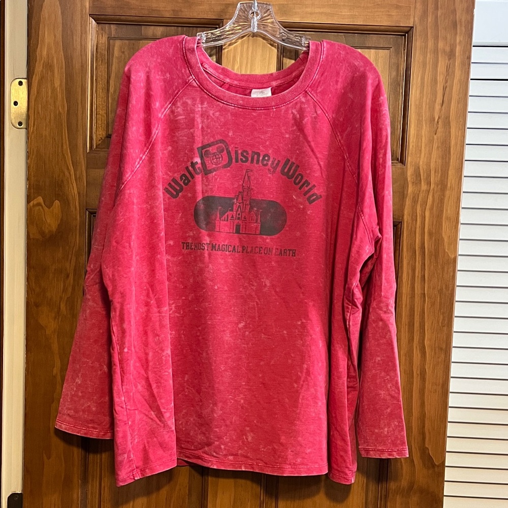 Walt Disney World The Most Magical Place on Earth Castle Long Sleeve Top